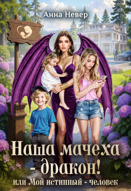 «Наша Мачеха – Дракон! или Мой истинный - человек» Анна Невер