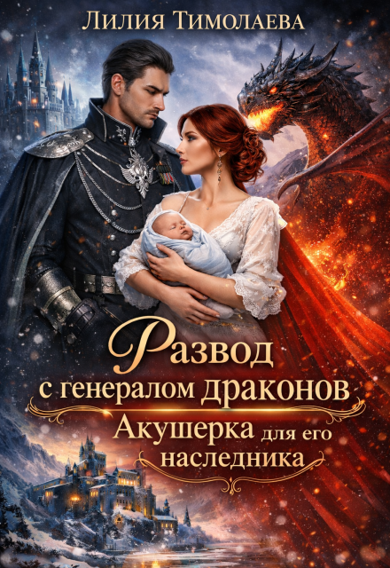 «Развод с генералом драконов. Акушерка для его наследника» Лилия Тимолаева